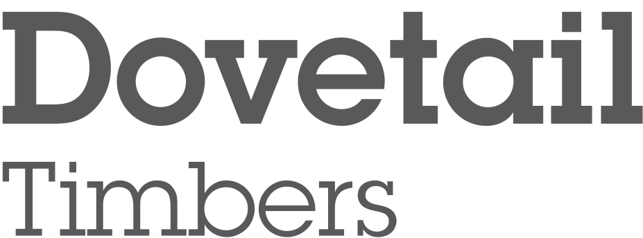 Dovetail Timbers text logo
